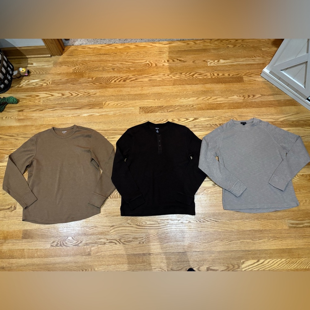Mens Long Sleeve Shirt Lot sz M